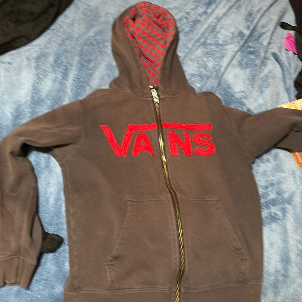 Kids vans zip up